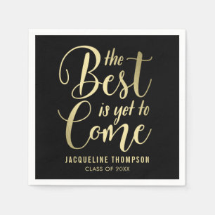 Best Future Graduation Party Napkins