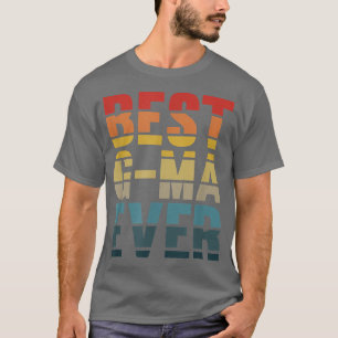 Best G-Ma Ever Vintage Grandma Mother's Day Mom Gi T-Shirt