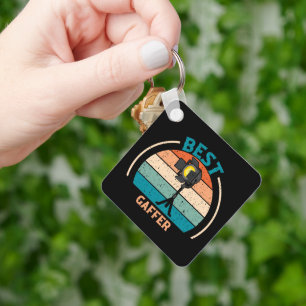 Best Gaffer - Retro Style Keychain