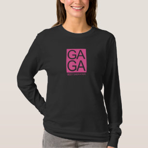 Best Gaga Ever Graphic Unique Fun Gaga T-Shirt