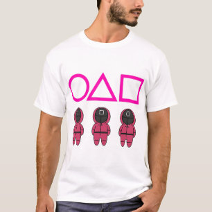 best game on movie octopus squid pink game symbols T-Shirt