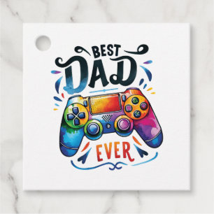 Best Gamer Dad Ever Favour Tags