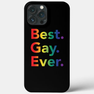 Best Gay Ever LGBT Rainbow Flag iPhone 13 Pro Max Case