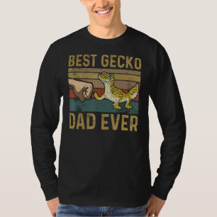 Best Gecko Dad Ever Lizard Leopard Gecko T-Shirt