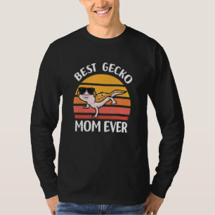 Best Gecko Mum Ever Reptile Pet Lizard Leopard G T-Shirt