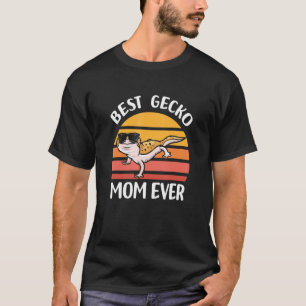 Best Gecko Mum Ever Reptile Pet Lizard Leopard G T-Shirt