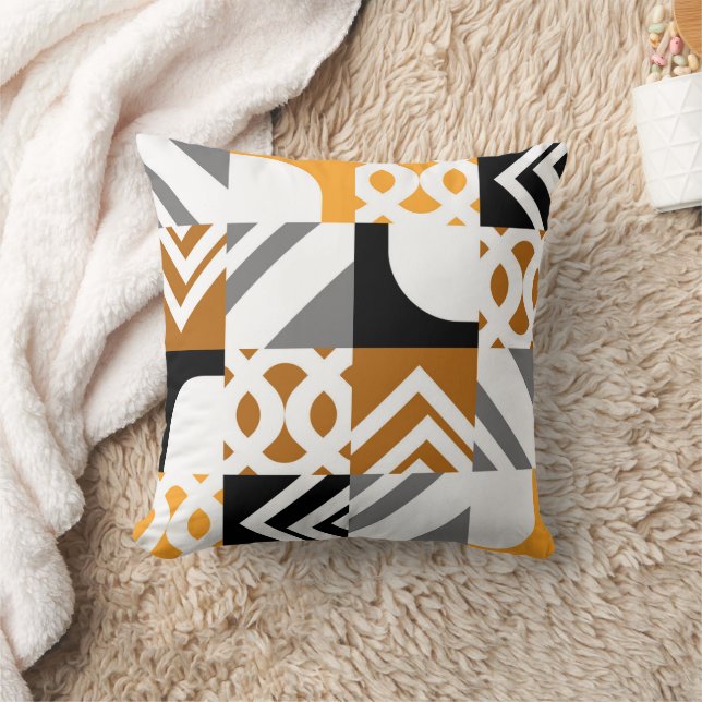Best geometrical pattern with nice colour cushion (Blanket)