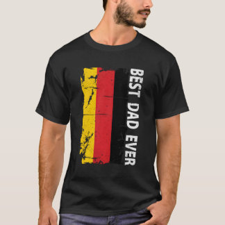 Best Ger Dad Ever Father'S Day Gery Flag Daddy T-Shirt