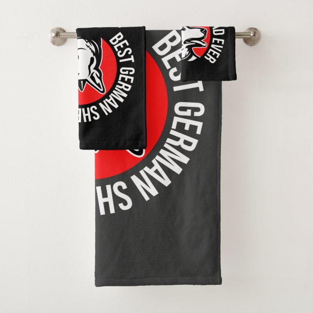 Best German Dad Ever  Bath Towel Set (Insitu)