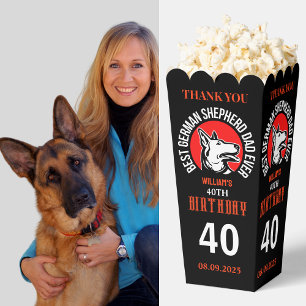Best German Shepherd Dad Ever      Favor Boxes