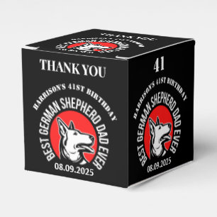 Best German Shepherd Dad Ever      Favour Boxes