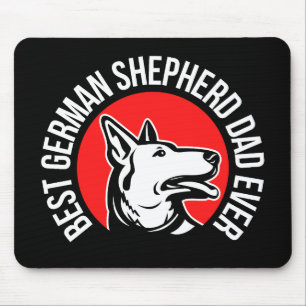 Best German Shepherd Dad Ever       Mouse Mat