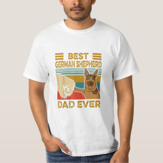 Best German Shepherd Dad Ever T-Shirt