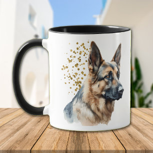 Best German Shepherd Dog Dad Mug