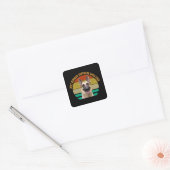 Best German Shepherd Mum Ever Square Sticker (Envelope)