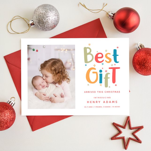 Best Gift Arrived This Christmas Announcement (Creator Uploaded)