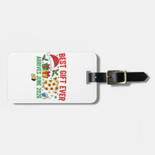 Best Gift Arrives in June 2026 Christmas Couples Luggage Tag