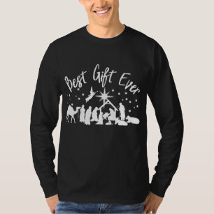 BEST GIFT EVER Christian Christmas Jesus Nativity  T-Shirt