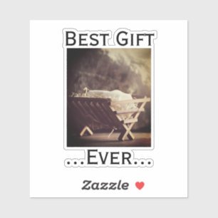 Best Gift Ever Christmas Babe in Manger 