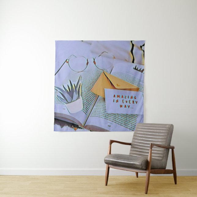 Best gift for book lover tapestry (In Situ)