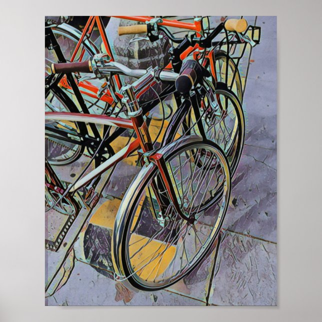 Best gift for cycling lover poster (Front)