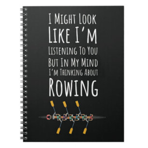 Best Gifts For Crew Rowers Funny Rowing Saying Notebook