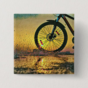 Best gifts for cyclists 15 cm square badge