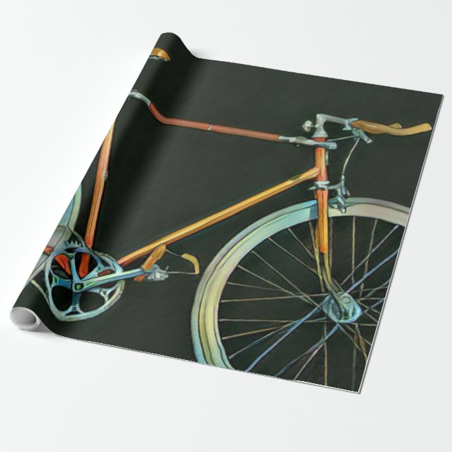 Best gifts for cyclists 2022 wrapping paper (Unrolled)