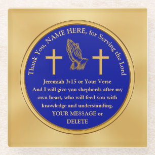 Best Gifts for Pastor Appreciation Day, Coaster