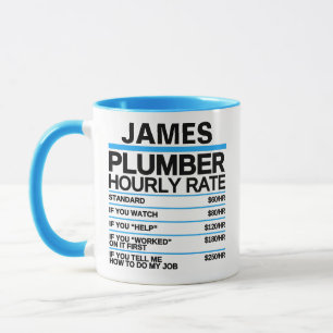 best gifts for plumbers - funny plumber mug