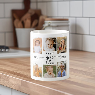 Best GiGi Ever - Grandchildren Photo Collage Coffee Mug