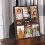 Best GiGi Ever - Grandchildren Wood Photo Collage Plaque<br><div class="desc">Celebrate the "Best GiGi Ever" with this personalised Grandchildren Photo Collage Plaque. Featuring a lovingly arranged collage of cherished photos capturing special moments, this plaque is adorned with a heartfelt message. Crafted from high-quality materials with a sleek finish, it's perfect for displaying at home. This meaningful keepsake is an ideal...</div>