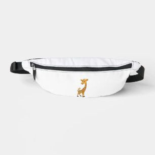 Best Giraffe Art For Men Women Adult Giraffe Print Bum Bags