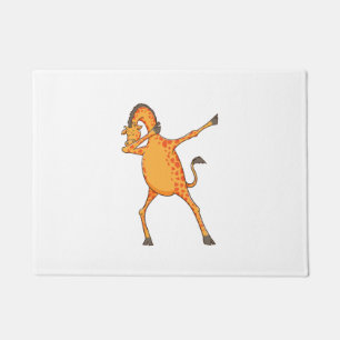 Best Giraffe Art For Men Women Adult Giraffe Print Doormat