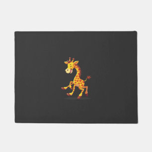 Best Giraffe Art For Men Women Adult Giraffe Print Doormat