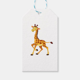 Best Giraffe Art For Men Women Adult Giraffe Print Gift Tags