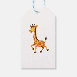 Best Giraffe Art For Men Women Adult Giraffe Print Gift Tags