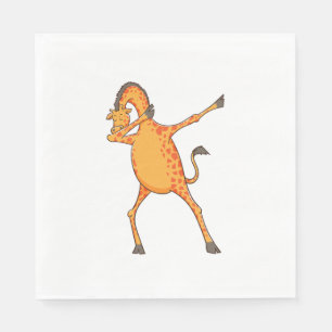Best Giraffe Art For Men Women Adult Giraffe Print Napkin