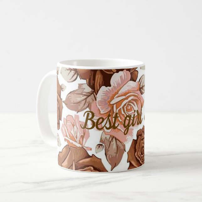 Best girl ever coffee mug (Front Left)