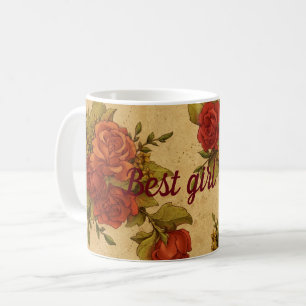 Best girl ever coffee mug