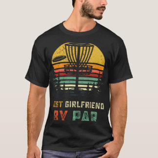 Best Girlfriend Disc Golf Gf Frisbees Disc Golfer  T-Shirt