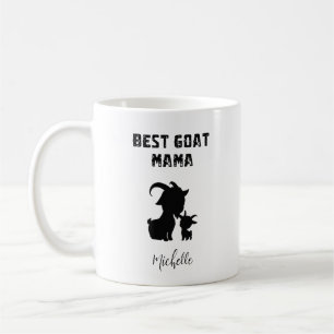 Best Goat Mama Ever Funny Farm Animal Lover Coffee Mug