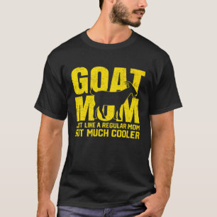 Best Goat Mum Ever Goats Mother Farm Farmer Goat T-Shirt
