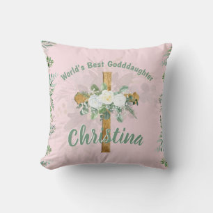 Best GODDAUGHTER Baptism Confirmation Communion  Cushion