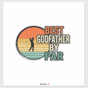 Best Godfather by Par Vintage Golf Vector Design_1