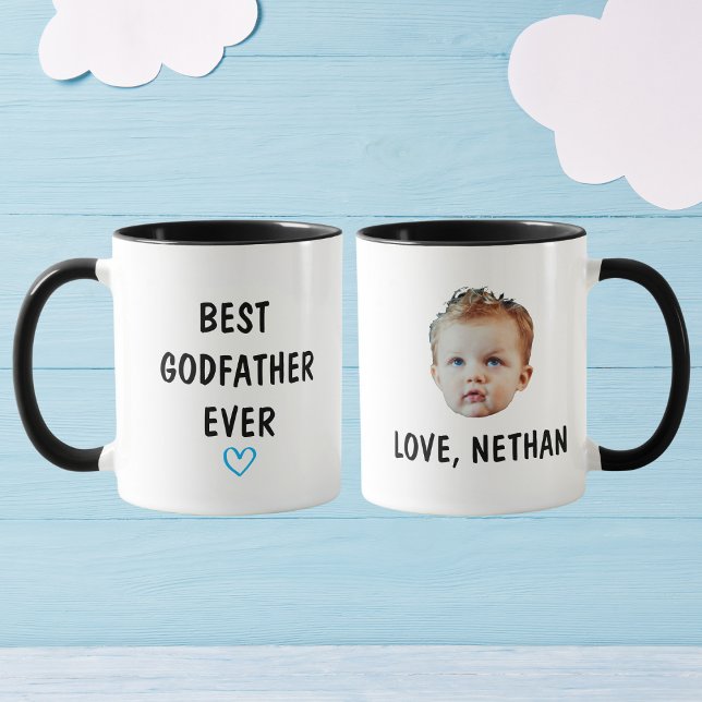 Best Godfather Ever Gifts, Personalised Godfather  Mug (Creator Uploaded)