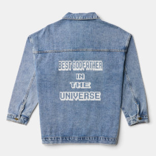 Best Godfather In The Universe Denim Jacket