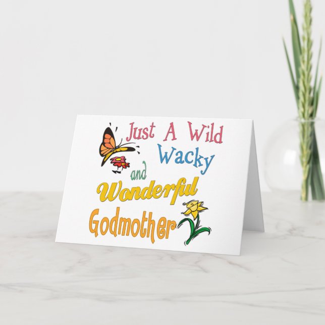 Best Godmother Gifts Card (Front)