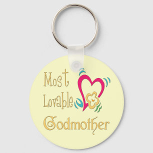 Best Godmother Gifts Key Ring