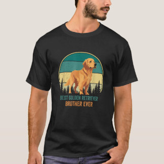 Best Golden Retriever Brother Ever Golden Retrieve T-Shirt
